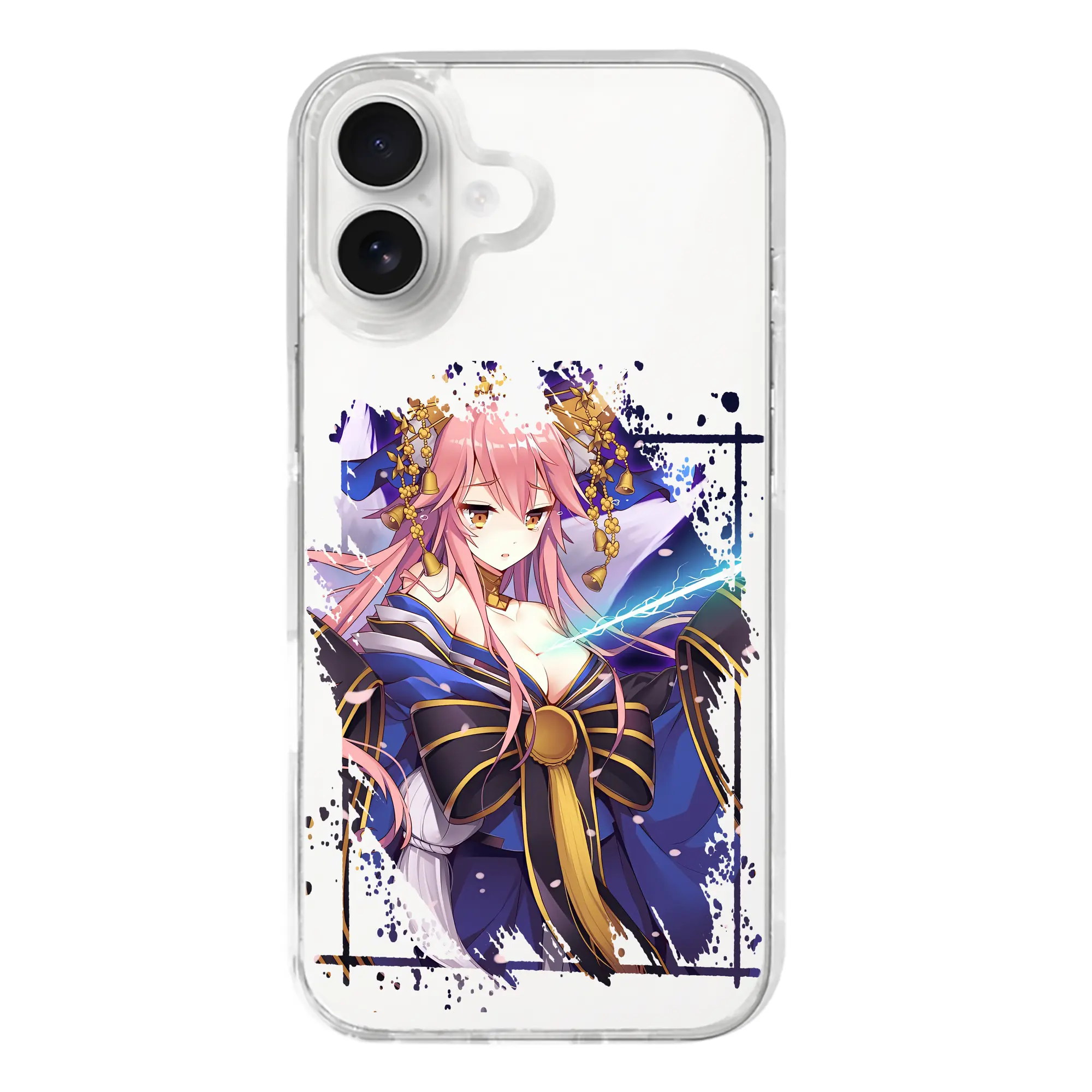 FGO グッズ,玉藻の前 - iPhone 17シリーズ 透明スマホケース – 薄型・耐衝撃・精密フィット保護カバー